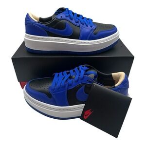 Air Jordan 1 Elevate Low Shoes Women's Size‎ 7 Hyper Royal Blue Black Sneakers